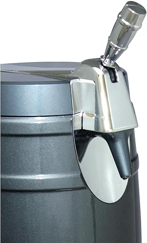 Miniatura 2 de Koolatron Mini enfriador de barril de cerveza de 5 litros con grifos dobles para gravedad o barriles dispensadores superiores presurizados, incluye