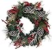 The Wreath Depot Somerset Winter Red Berry Wreath, 22 Inch