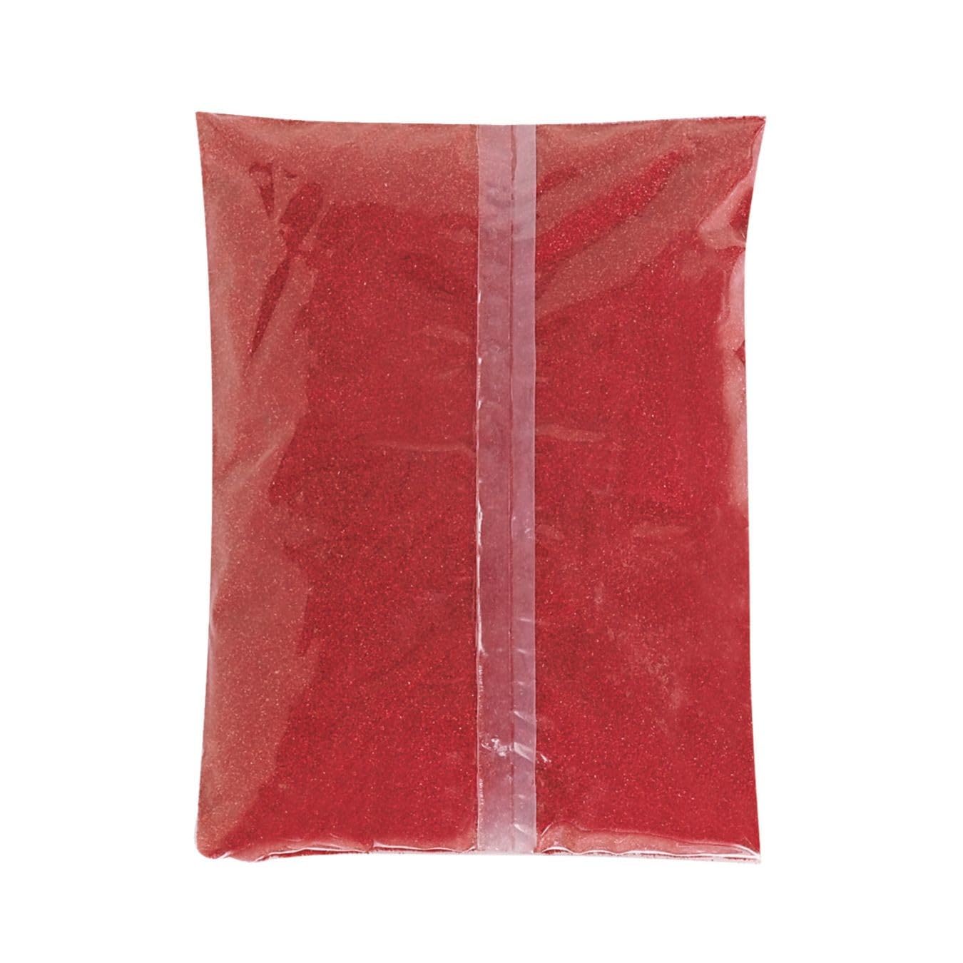 S&S Worldwide Color Splash! Art Sand - Red, 2 lbs., for Layering in Bottles, Adhesive Sand Pictures, Terrariums, Over Glue, DIY Crafts, for Kids & Adults, Fine, Non-Toxic, 2lb Bag