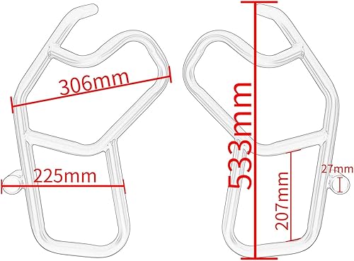 Miniatura 4 de Ogniwo Para Kawasaki para Versys 1000 2019 2020 2021 2022 motocicleta acero barras de choque protectores de motor protector de marco protector de