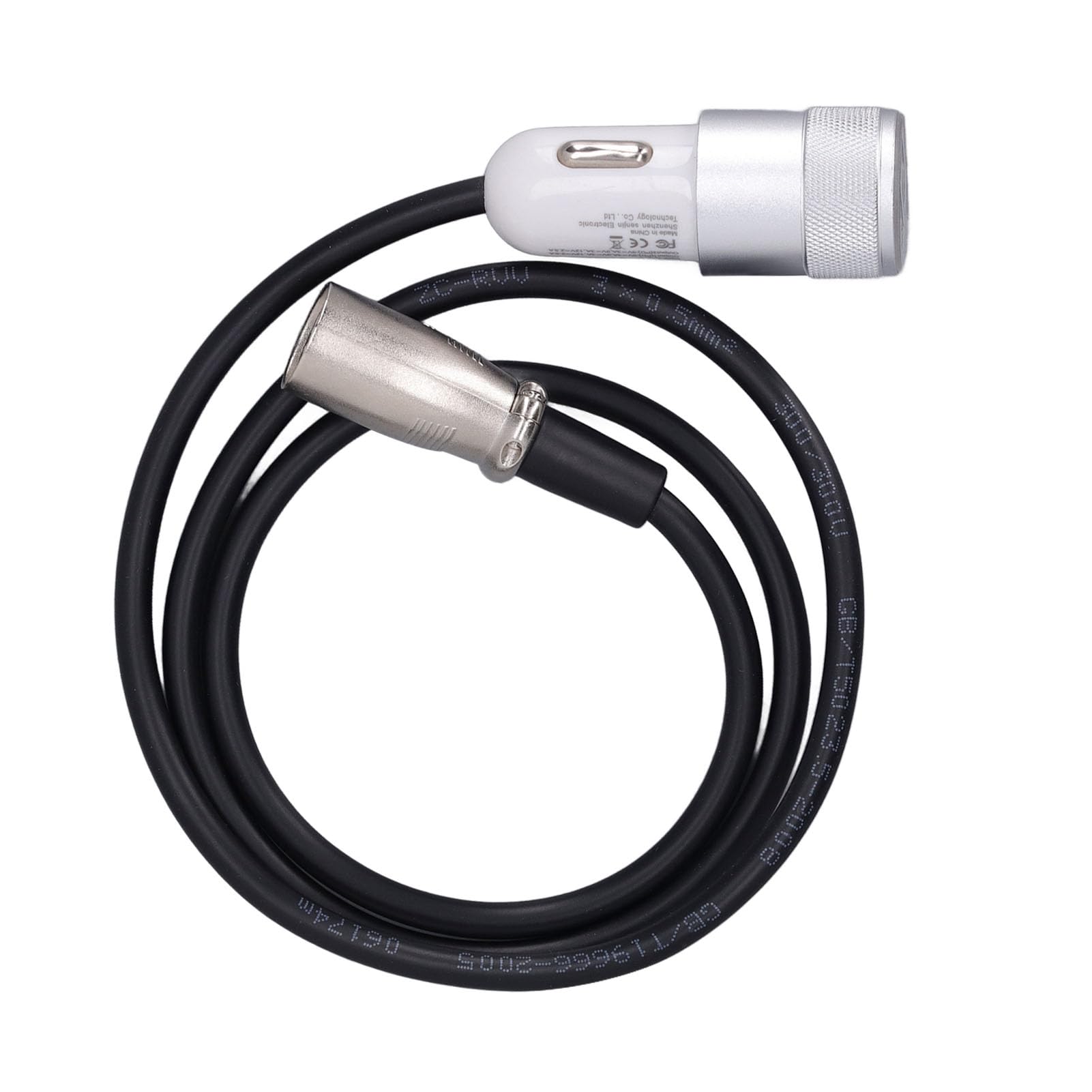 Elektryczny Kontroler Typu Joystick na Wózku Inwalidzkim Kabel ładujący BC04 2PD60W 12 do 24 V Kabel do ładowania Joysticka dla Wózków Inwalidzkich Szybka Linia ładowania Akcesoria