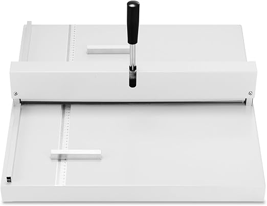 VEVOR Manual Creaser 18Inch 460mm Creasing Machine High Gloss Covers Heavy Duty Creaser with 2 Magnetic Block for A4 Paper Card