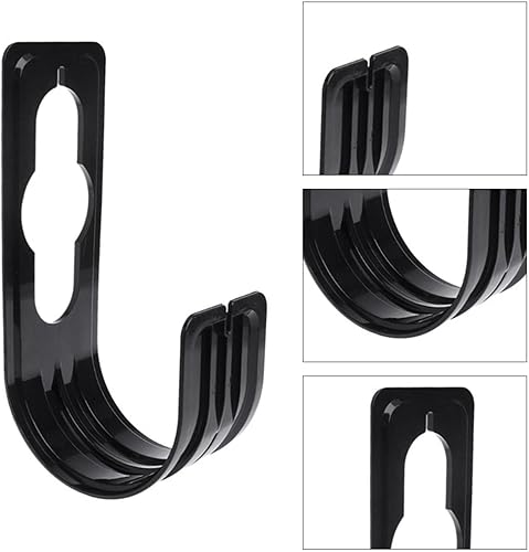 Miniatura 5 de Shakven Colgador de manguera de jardín  Almacenamiento de manguera de jardín al aire libre  Gancho de soporte de manguera de montaje en pared para