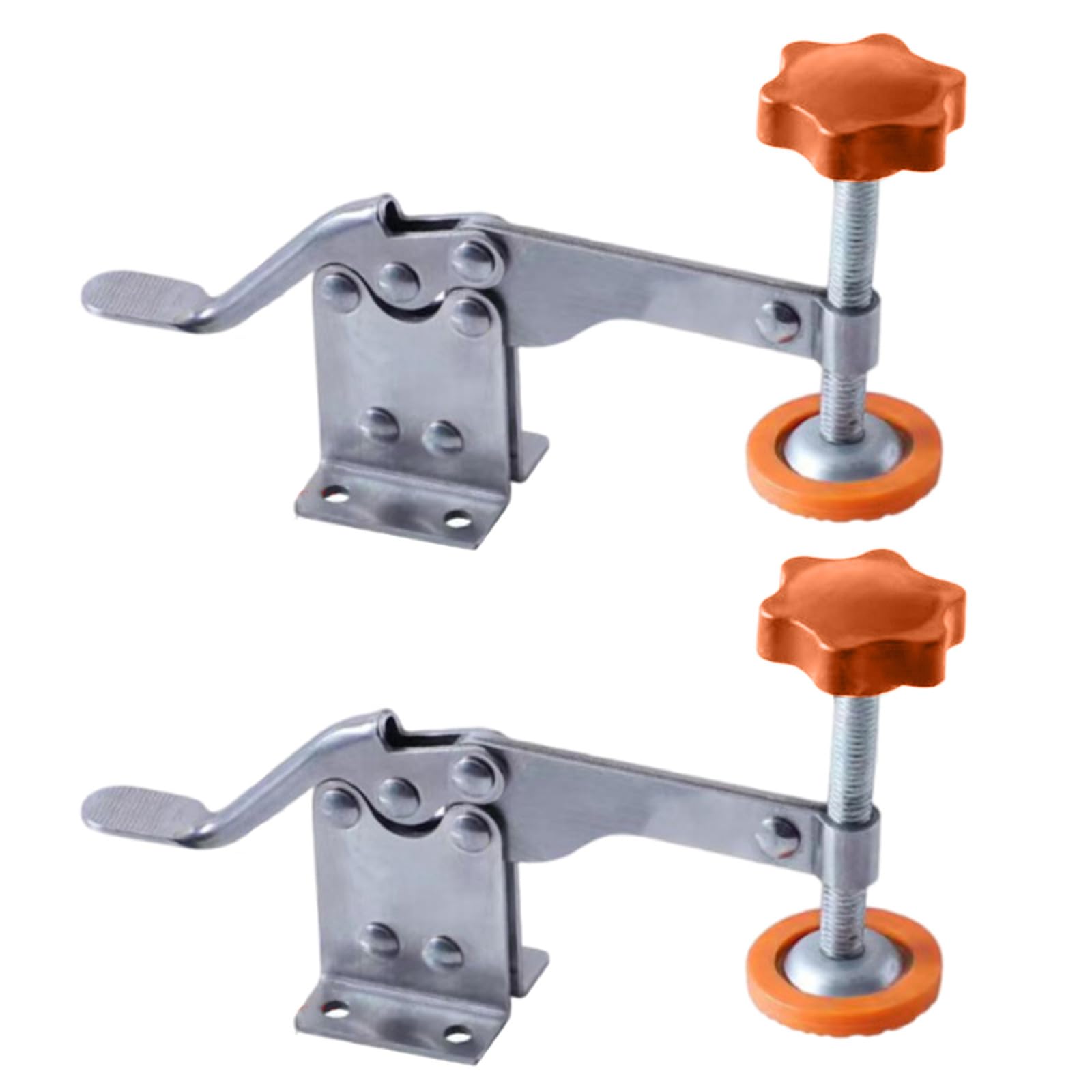 Tsophreniq A Toggle Clamps Stainless Steel Quick Releases Vertical Djustable Ntislip Hold Down For Woodworking Welding Quick Releases