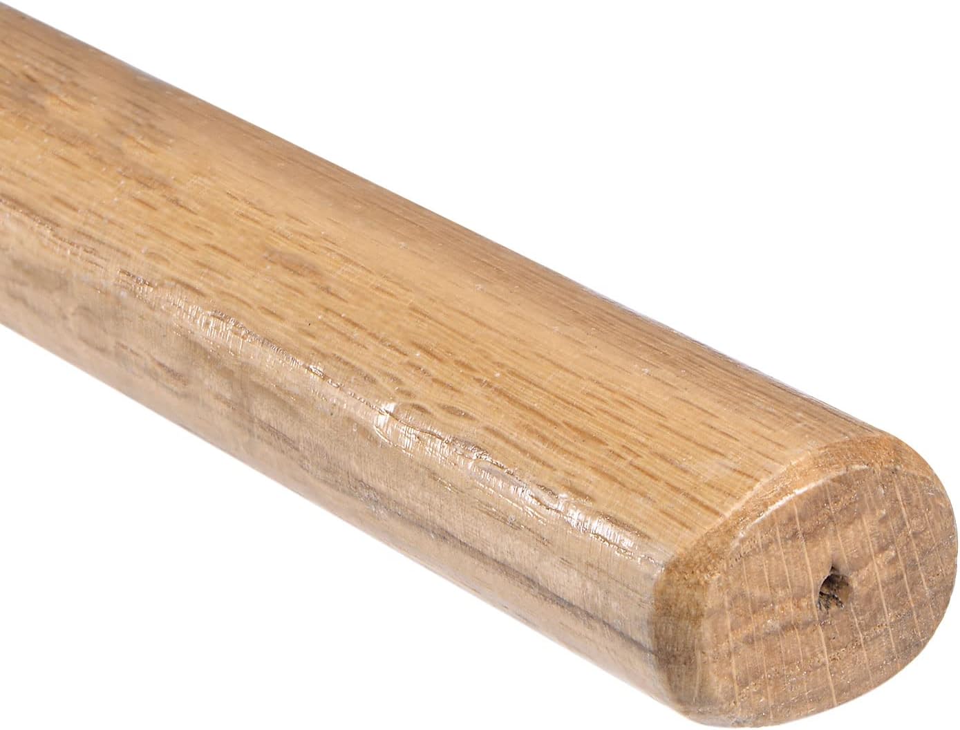 uxcell 14 Inch Wood Replacement Handle Curved Replaceable Handle for Axe Hammer Flat Square Eye Oak Wood
