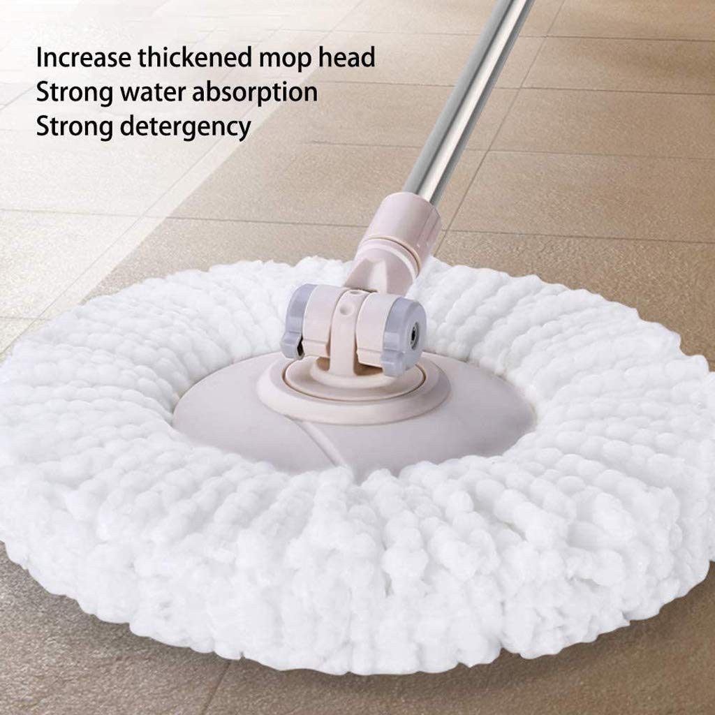 Mop obrotowy 360 ° bez użycia rąk Wielofunkcyjny mop do podłóg Dual Duo Spin Mop Lazy Spin Mop