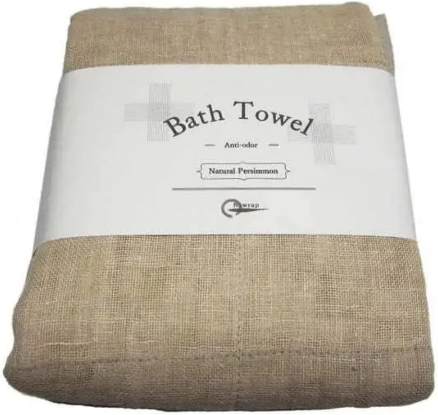 100% Natural Persimmon Bath Towel - 26 x 50 in
