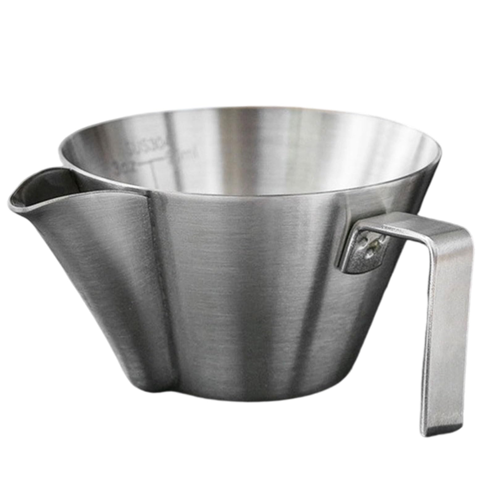 Oxxggkao Portable Stainless Steel Espresso Coffee Filter Cup with Ounces Measurement for Perfect Brewing Coffee Removal Cup