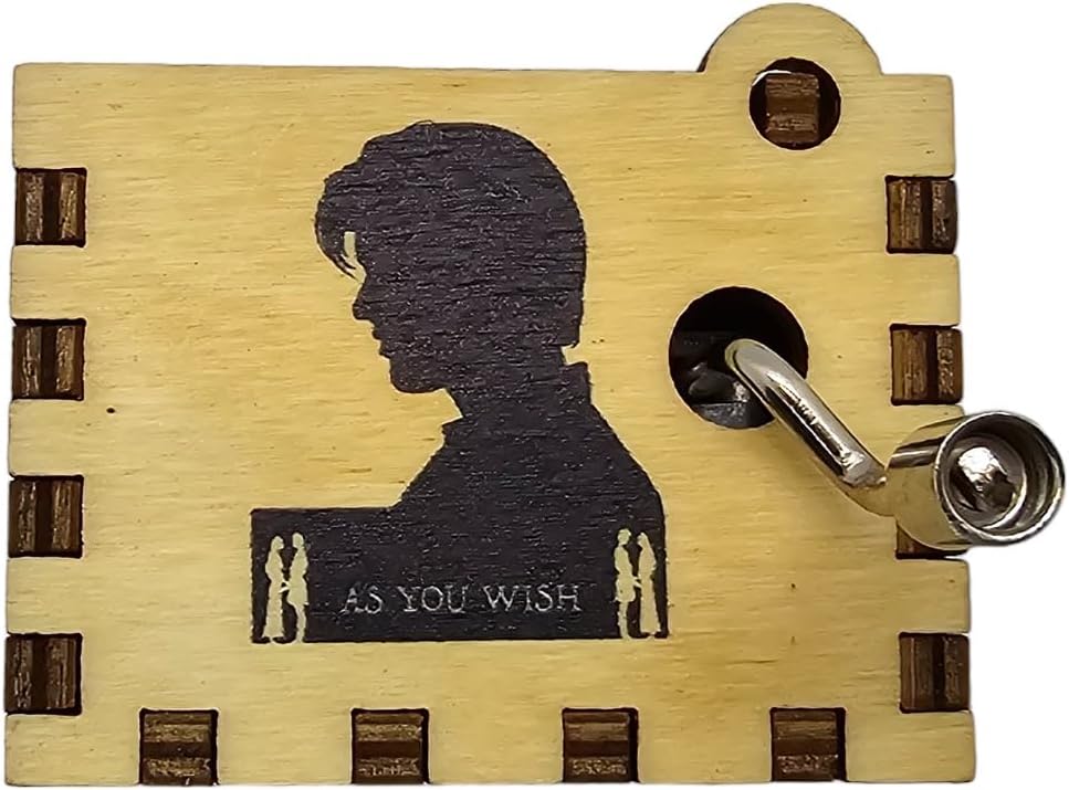 Black Bazaar The Princess Bride Music Box Storybook Love Theme 1987 Princess Buttercup Westley I Love You As You Wish - Image 5