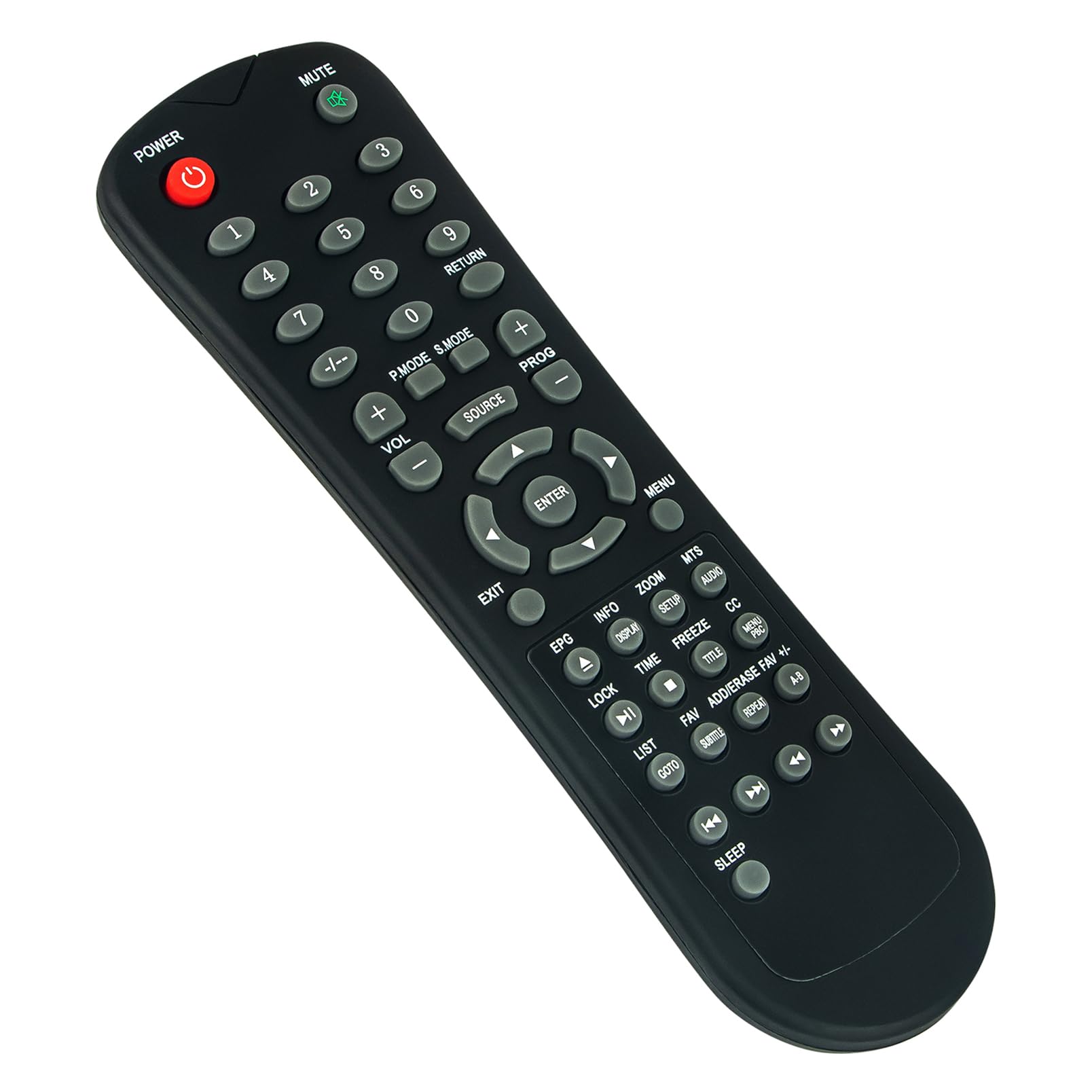 Télécommande Naxa NTD pour lecteur combo TV DVD compatible NTD-2252 - 6