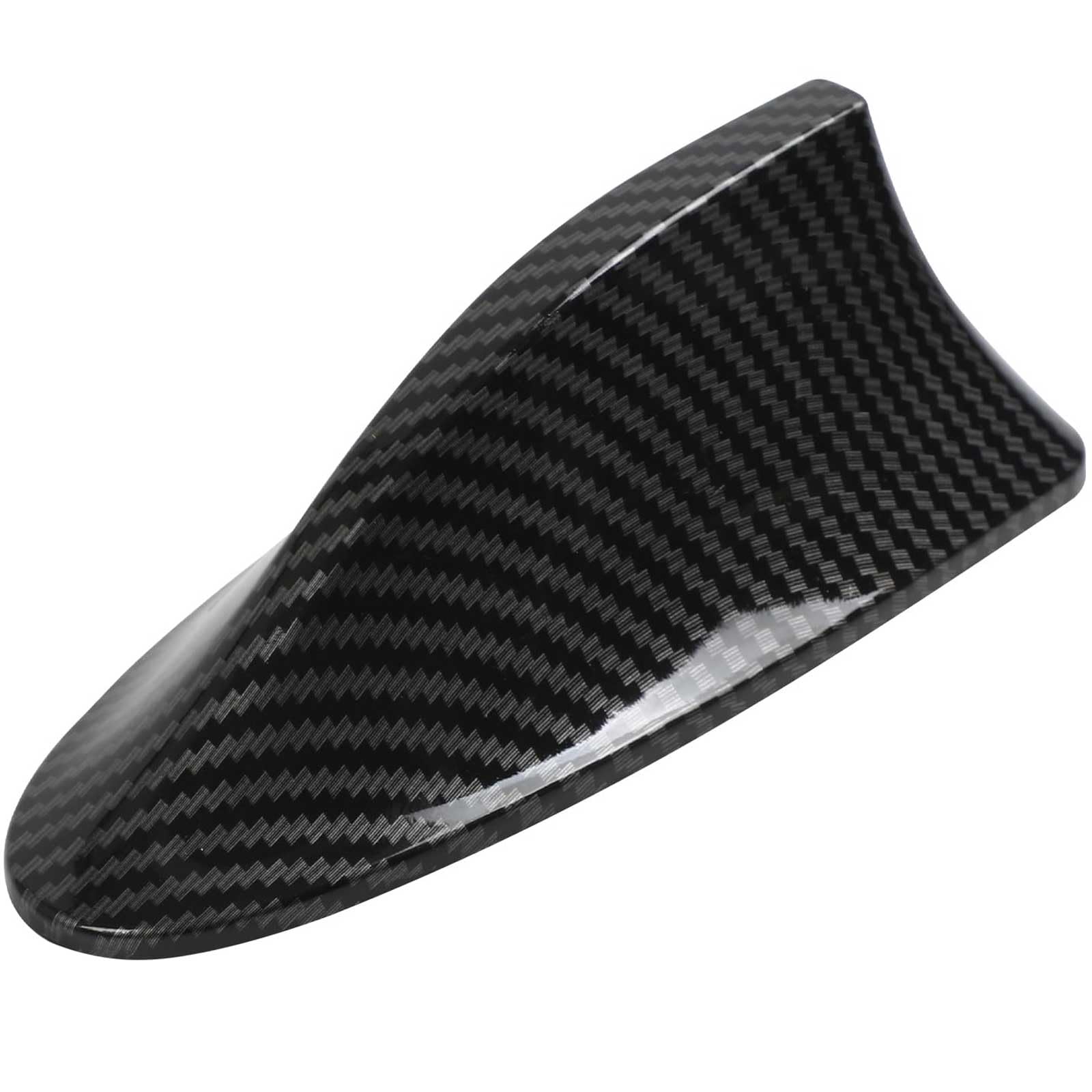17cm Car Roof Shark Fin Antenna Cover Sticker Carbon Fiber Universal Auto Radio AM FM Antenna Signal Amplifier Car Accessories – Buy The Best Products In The Online Store - Foto 8