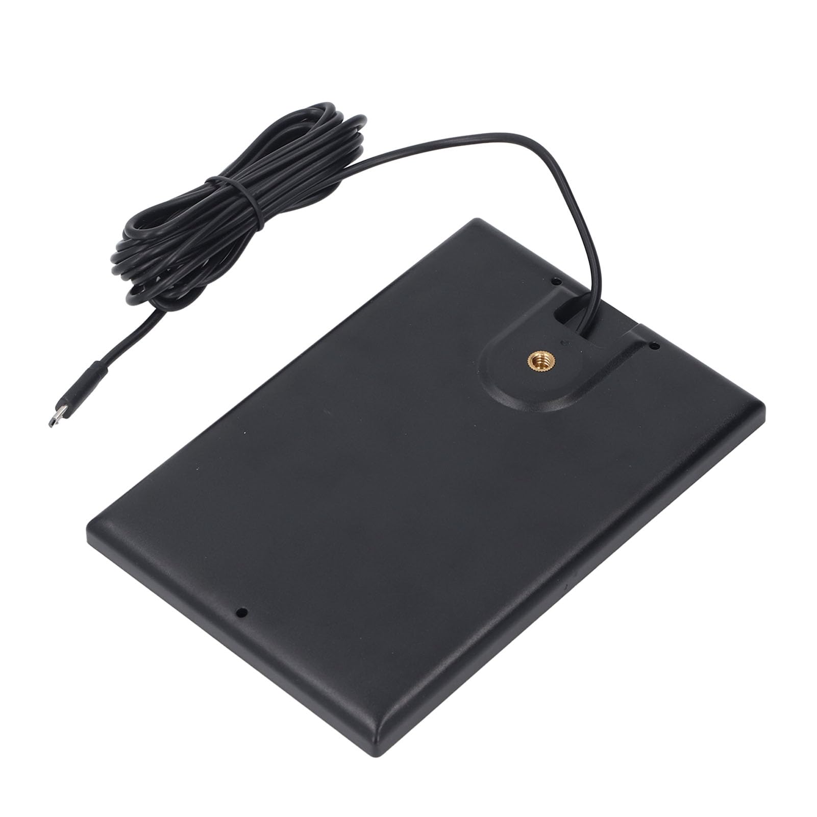 Pannello solare 5W 5V per telecamera di sicurezza IP66 Caricabatterie wireless esterno impermeabile con staffa regolabile Interfaccia USB tipo C Cavo da 3 metri