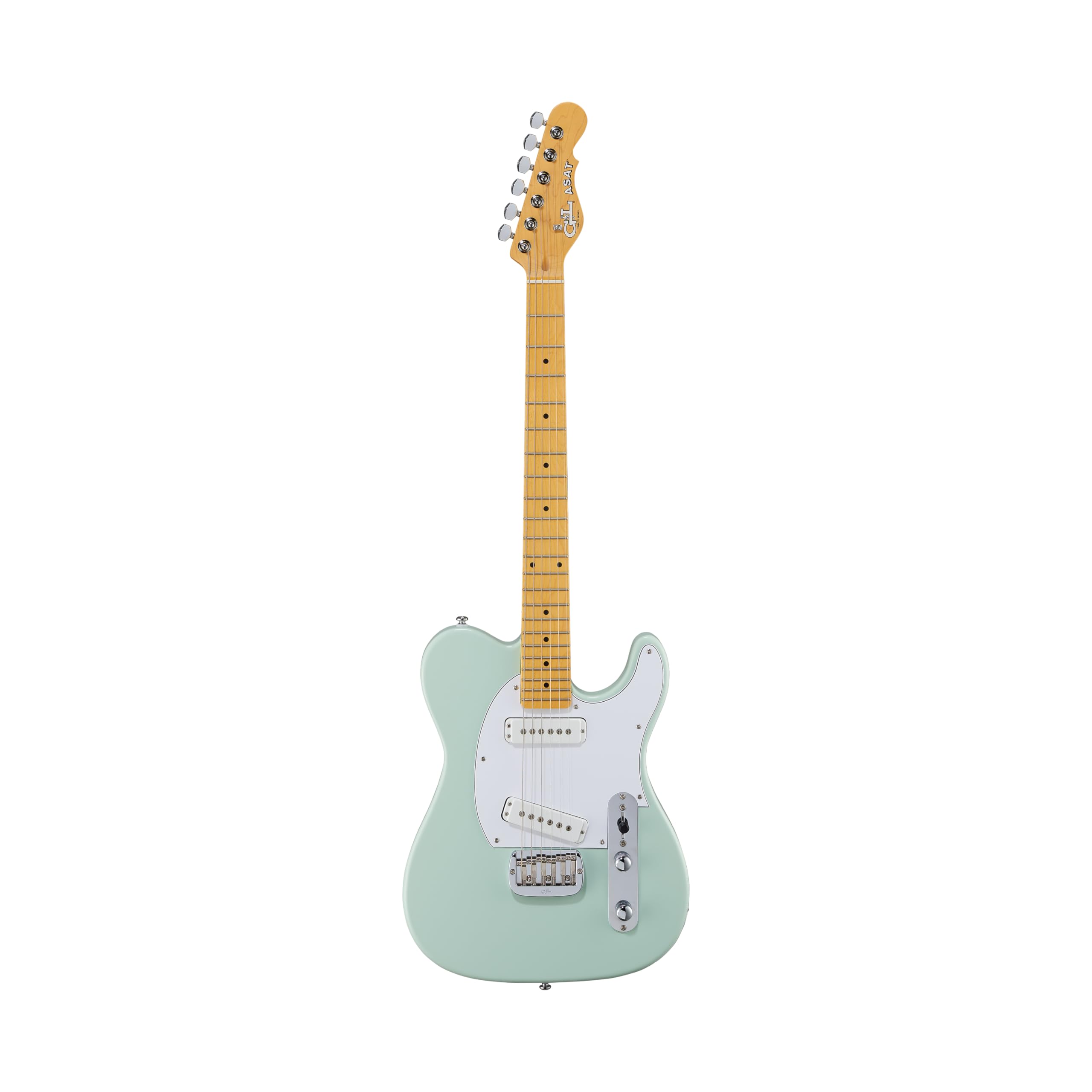 Amazon.com: GnL Tribute ASAT Special Electric Guitar, Surf Green