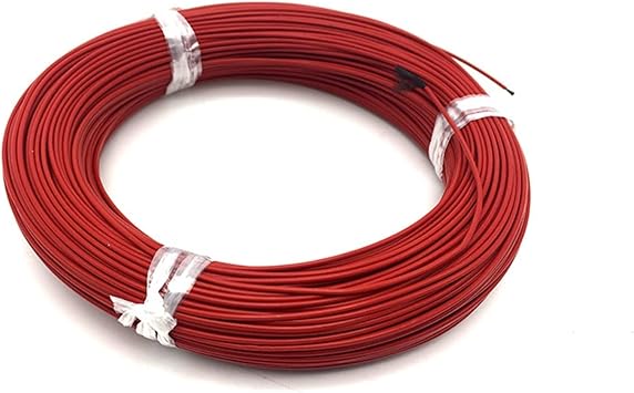 Pipe House Floor Electric Warm Wire, 20M 12k 33Ohm Room Heater Hotline, PTFE Carbon Fiber Heating Cable Soil Electronics Size 10m