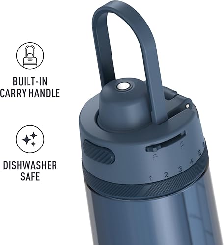 Miniatura 3 de ALTA SERIES BY THERMOS - Botella de hidratación con boquilla, 24 onzas, pizarra