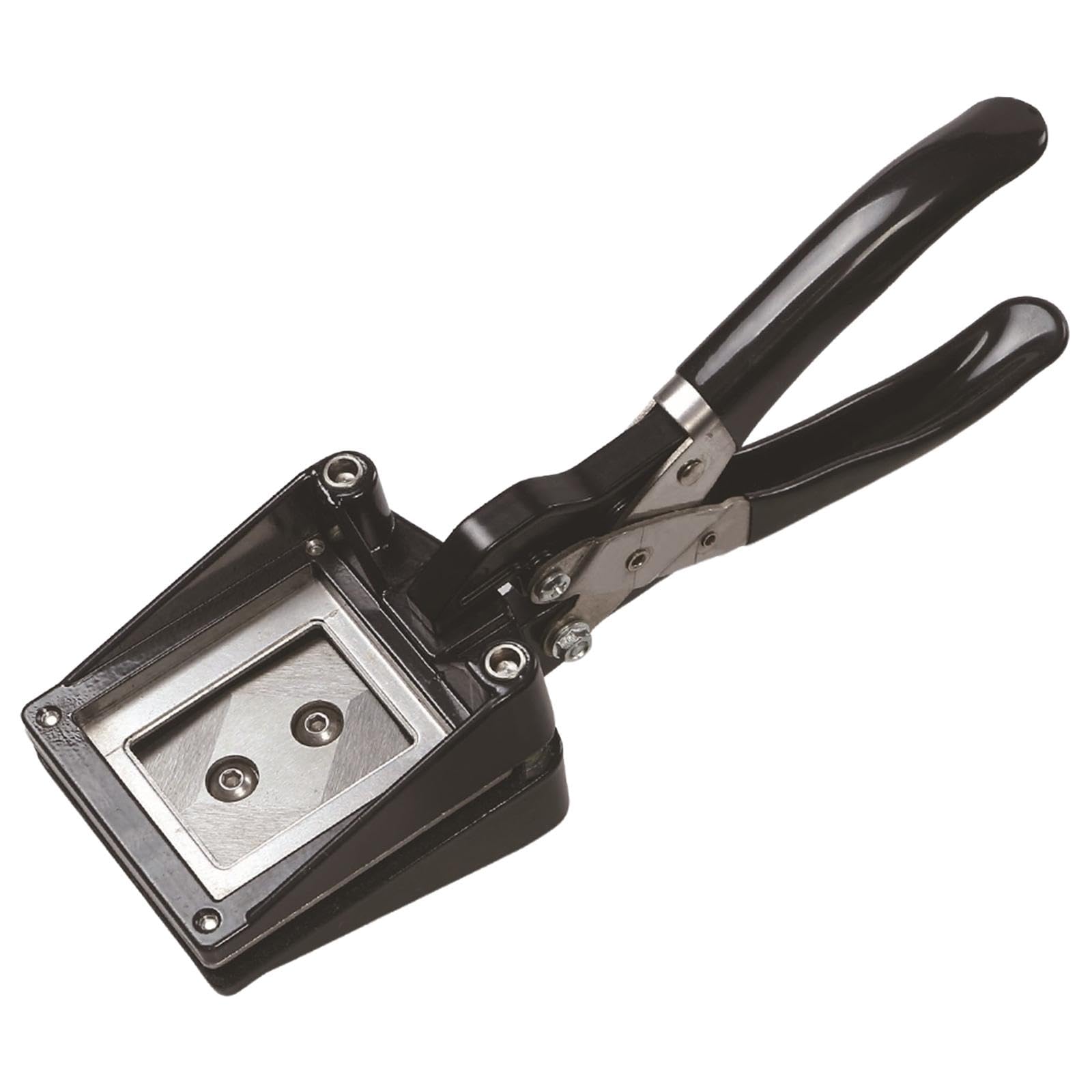 Taglierina per fototessere, fustellatrice per documenti d'identità, facile da usare, strumento di taglio della carta per studio fotografico di, 3.5 X 4.5 Cm