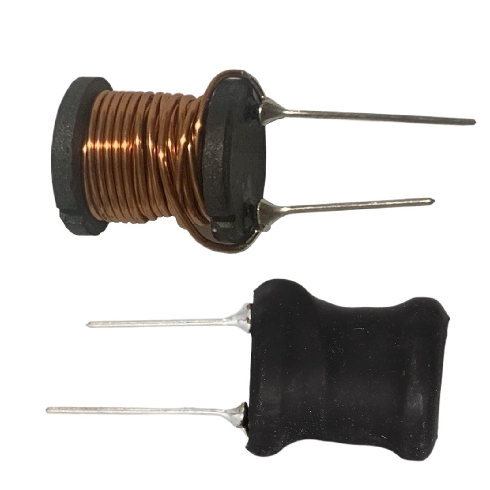 10 * 12 mm 10x12 mm PK1012 1MH 1.5MH 4.7MH 15UH 33UH 47UH 57UH 2P 2 pines Inductancia enchufable Choke DIP Inductor de potencia con conductores radiales(1.5MH-0.28mm Wire)