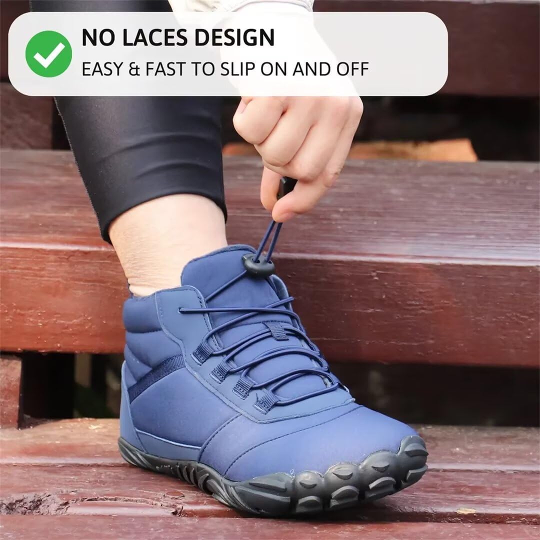 Bright Footwear Polar Pro - Non-Slip & Water-Resistant Winter Barefoot Shoes Unisex