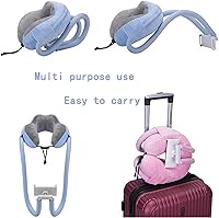 Vista 8 de AIMI Soporte para teléfono con almohada para el cuello, soporte para teléfono celular, adecuado para el hogar, viajes, al aire libre, comodidad