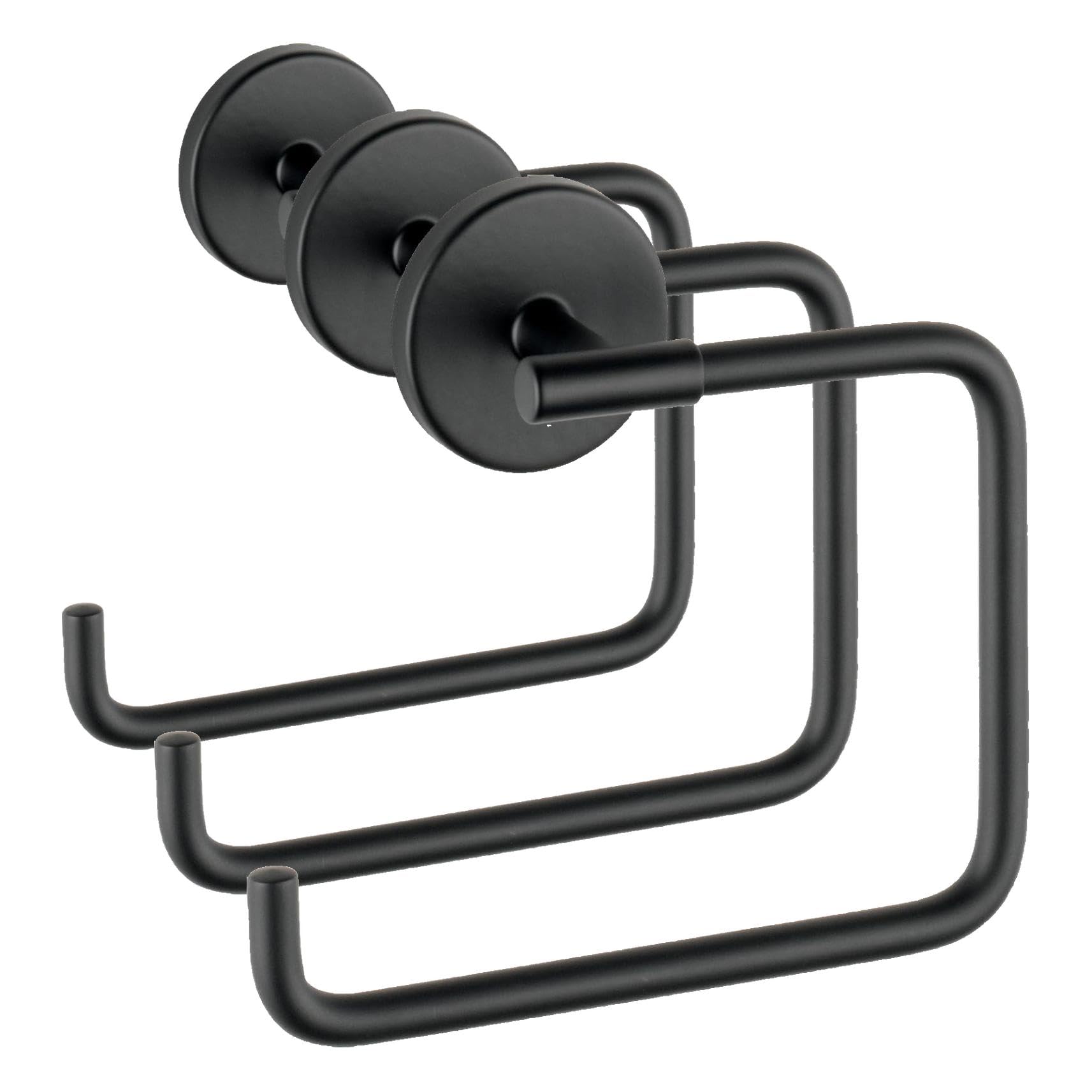 Delta Trinsic Black Hand Towel Holder - Modern Design -11 Delta Trinsic Black Hand Towel Holder - Modern Design -11