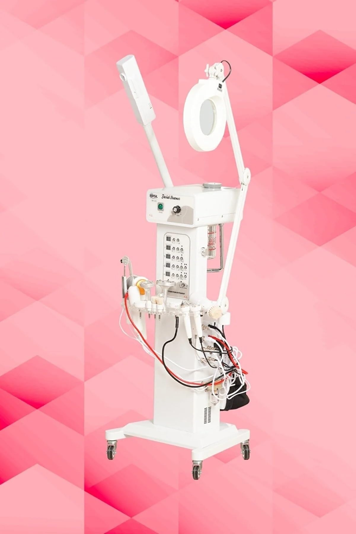 east medikal 14+1 Cilt Bakım Ozon,buhar,ışıklı Büyüteç,yüksek Frekans,galvanic,vakum,sprey,lifting,frimatör