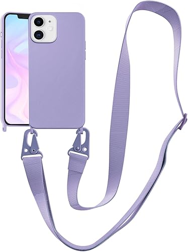 Miniatura 64 de Funda compatible con iPhone 13 con correa, funda cruzada para iPhone con cordón, ajustable, a prueba de golpes, protección contra caídas, funda