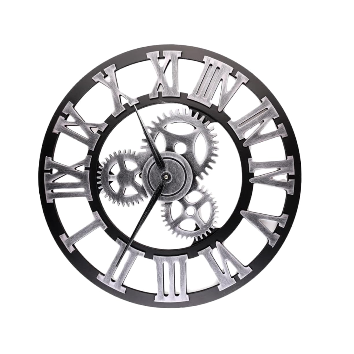 Horloge murale rétro 45 cm et horloge suspendue en design industriel pour salon