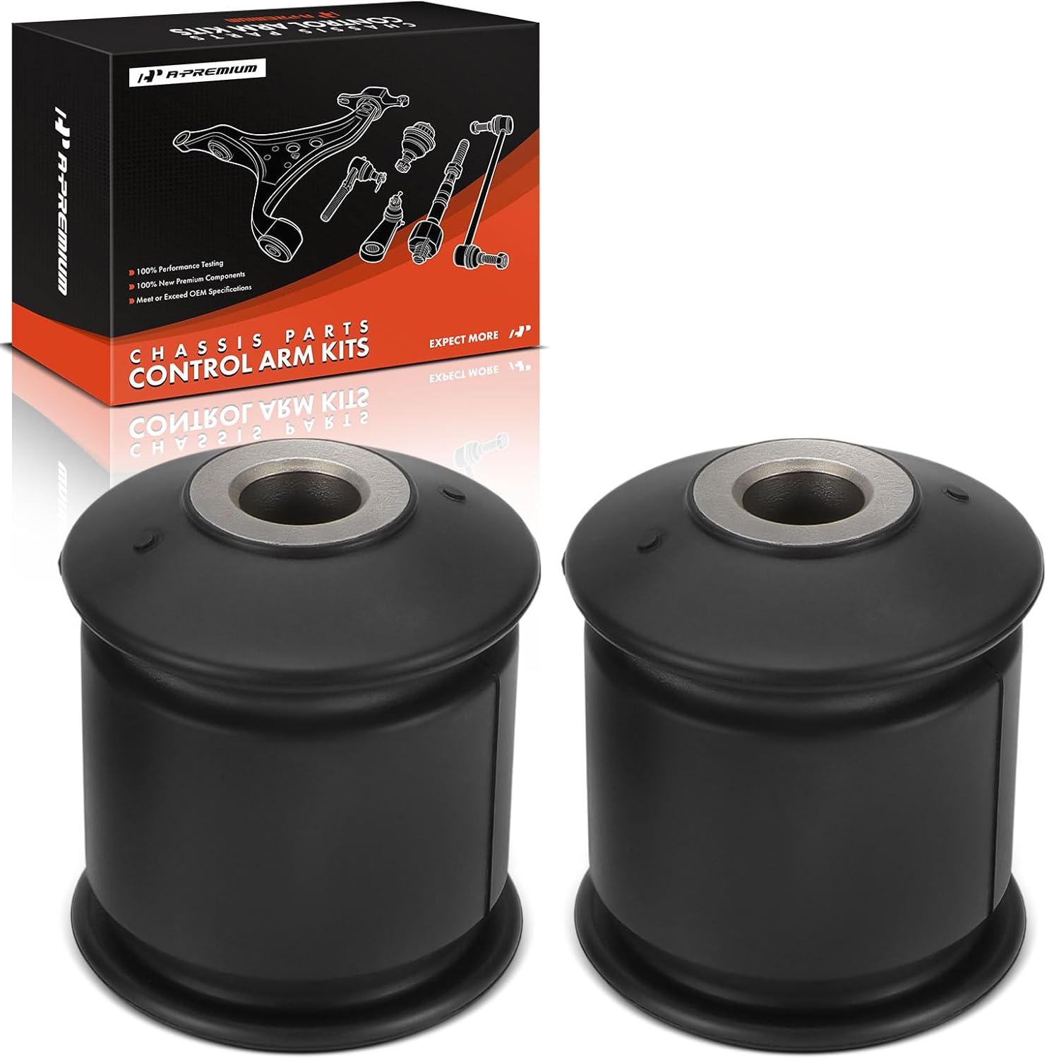 A-Premium 2 x Rear Rearward Lower Control Arm Bushing Kit, Compatible with Ford Explorer 2002-2005 & Lincoln Aviator 2003-2005 & Mercury Mountaineer 2002-2005