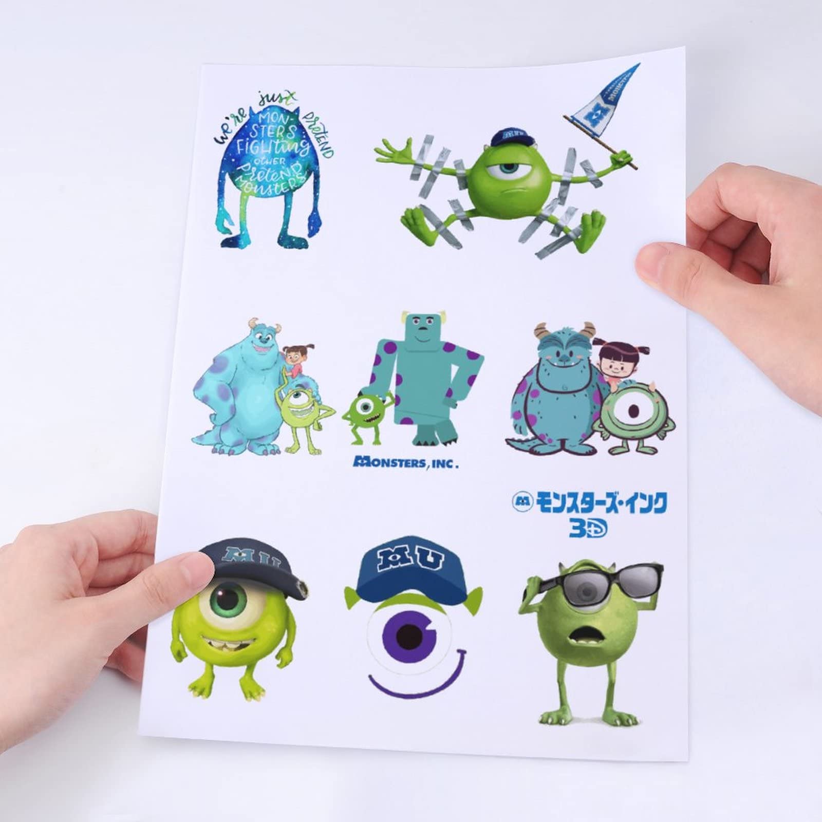 Amazon.co.jp: 防水ステッカーセット 2/4枚 モンスターズ
