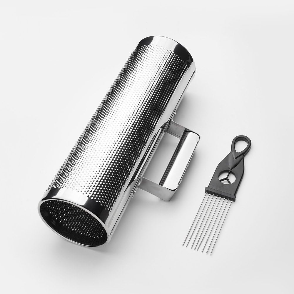 Metal Guiro 12"x 4" Stainless Steel with Scraper Latin Percussion Instrument,By Vangoa