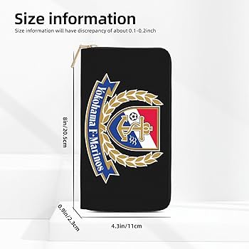 横浜Fマリノス　長財布　黒 Amazon.co.jp: 長財布 メンズ 横浜f・マリノス 財布 ロング