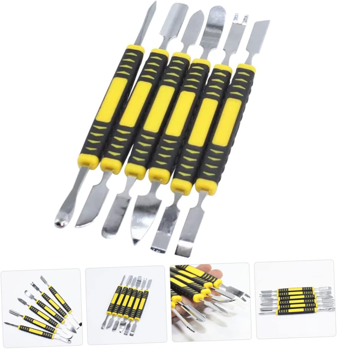 Mobile Phone Repair Tool Kit Stainless Steel Prying Bar for Safe Disassembly Non-slip Design Durable Cell Phone and Tablet Opening Tools for Electronics Repair