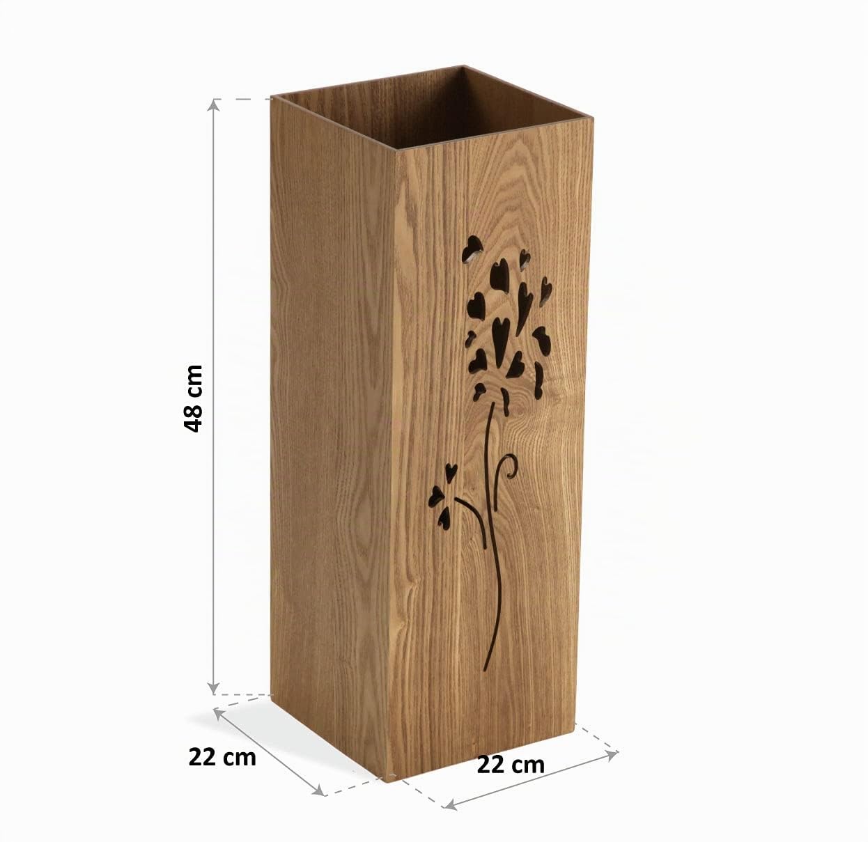 Versa VS-16710637 Portaombrelli, Legno, colorato