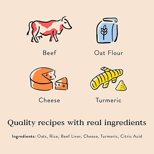 Miniatura 9 de Bocce's Bakery Golosinas crujientes de plátano y tocino para perros, 10 onzas