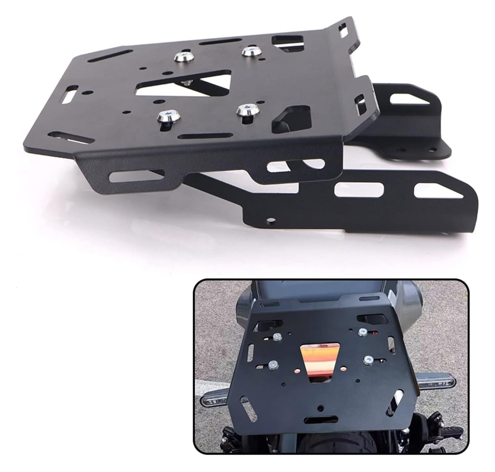 Amazon.co.jp: オートバイリアラゲッジラック 用 ハスクバーナ 用 ス