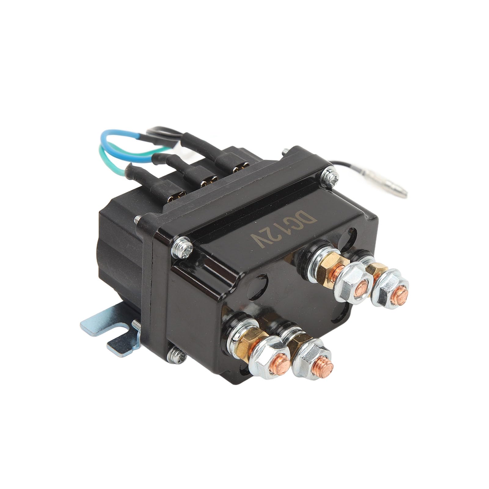 Kit de télécommande de treuil sans Fil 12 V, contacteur de Relais solénoïde 250 A Compatible avec Camion ATV UTV de 2 000 LB à 2 000 LB, remplace 63070 62135 74900