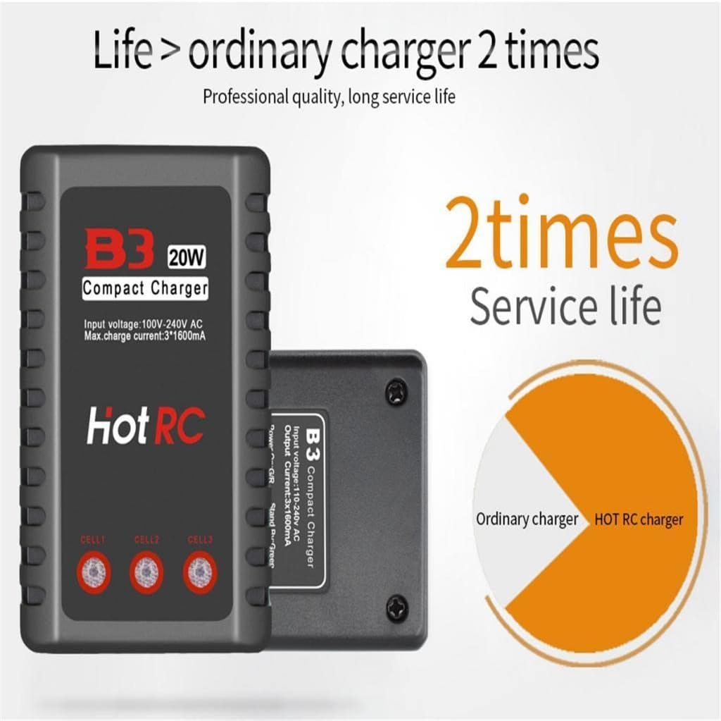 Pro 20W Balance Charger for 2S-3S Batteries