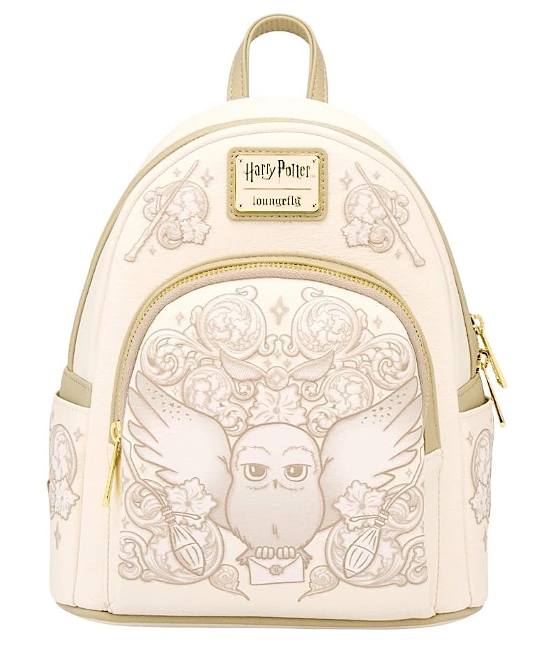 Loungefly Harry Potter Hedwig sac à dos mini en cuir synthétique blanc