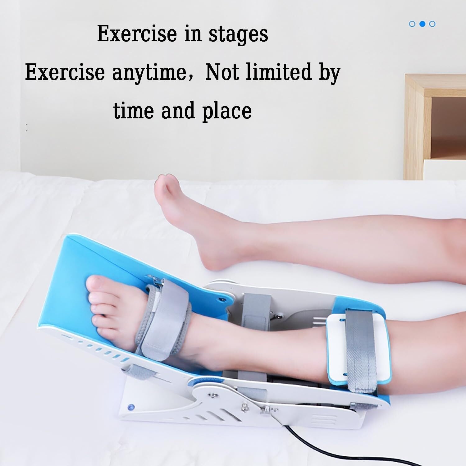 Electric Ankle Trainer with Remote Control for Dorsiflexion & Flexion