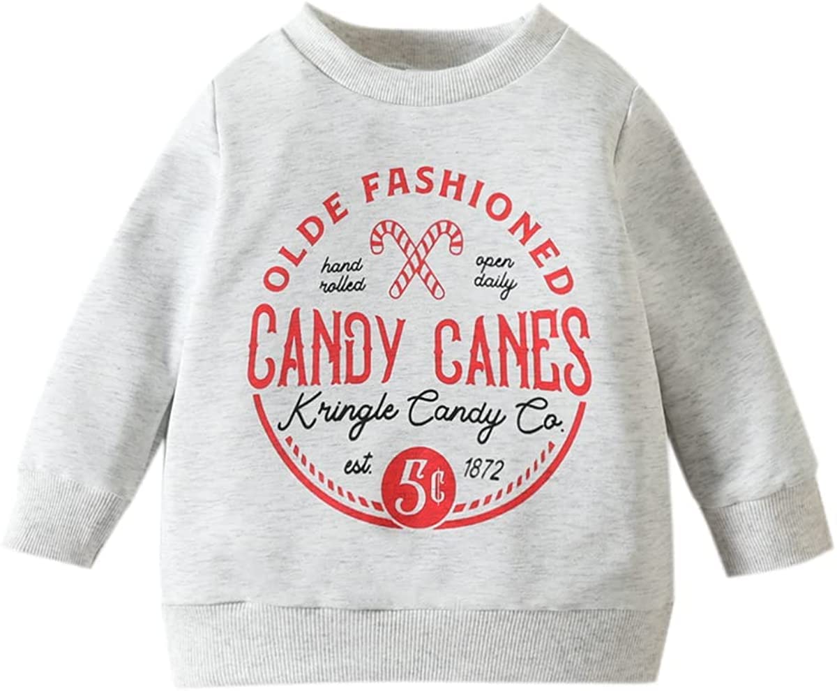 Baby Boy Girl Pumpkin Sweatshirt Tops Toddler Halloween Outfit Long Sleeve Crewneck Pullover Sweater Shirt Fall Clothes