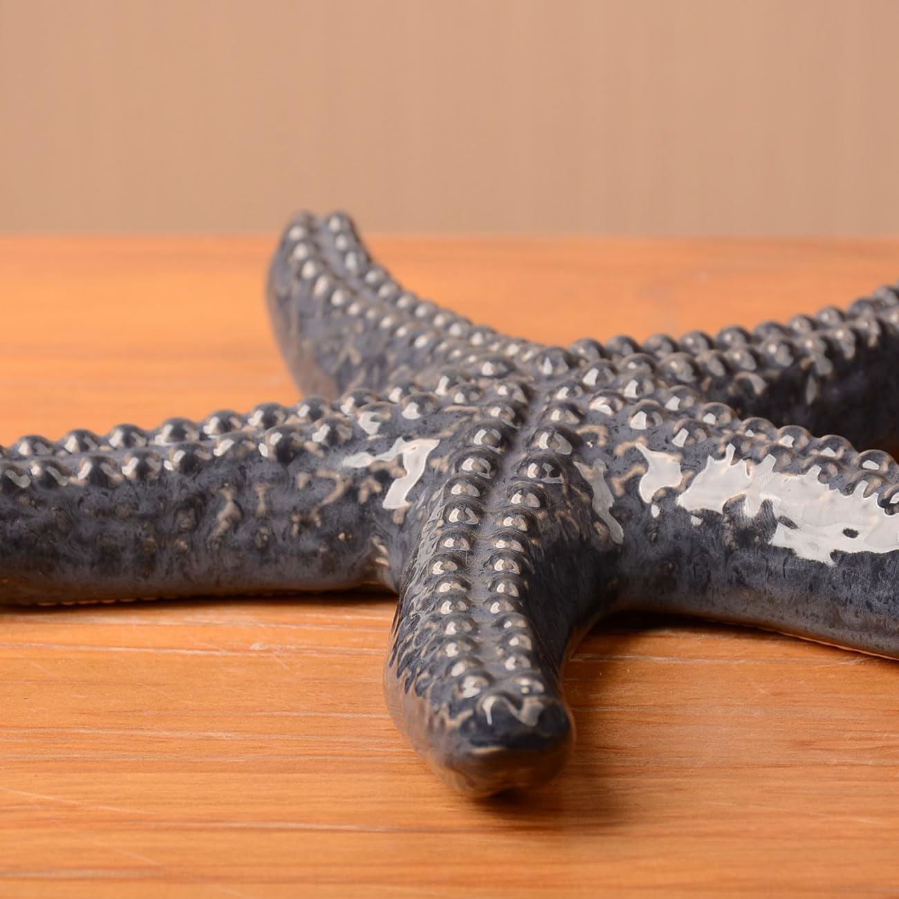 NENBOLEC Stella marina decorazione da parete arte scultura oceano nautico statua marina statuetta regalo per la casa per soggiorno, sala da pranzo ufficio 24 cm