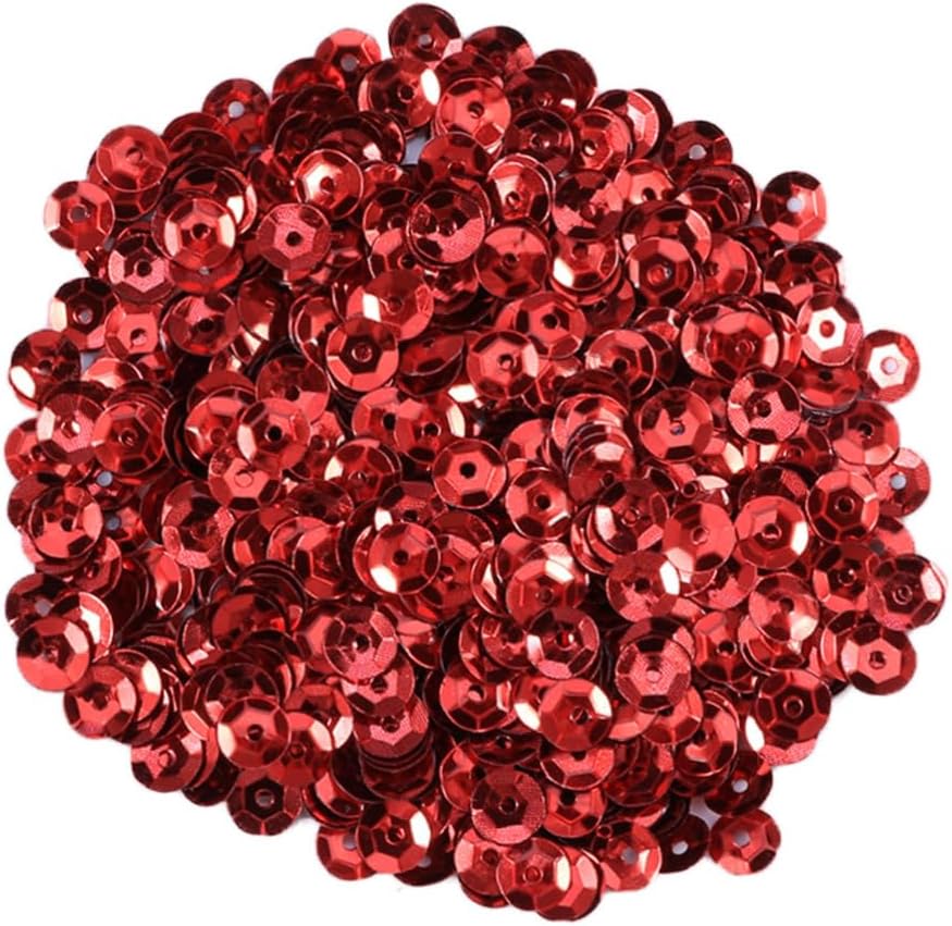 1000pcs DIY Round Sequins Sequins for Craft Making for Embellishment Garment Accessories Loose