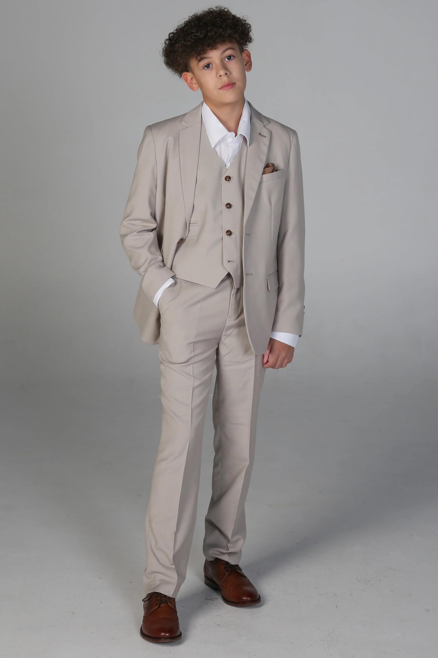 Męski garnitur slim fit formalny ślub pan młody bal 3-częściowy zestaw
