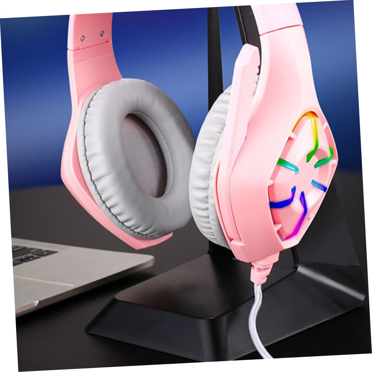 IMIKEYA Supporto Per Cuffie Gaming Gancio Da Scrivania Per Cuffie Organizer Per Headset Da Gioco Stabile e Pratico Per Cafè