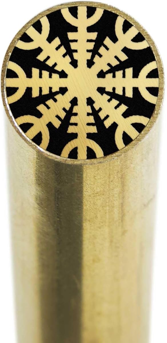 Mosaic Pin for Knife | Decorative Brass Heavy Duty Knife Handle Pins for Fixed Blade Knives | Handmade Pocket Knife Pins Tools