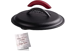 Versatile Cast Iron Lid: The Perfect Fit for 8-Inch Skillets