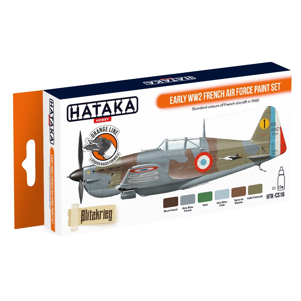 Hataka HTK-CS16 Early WW2 French Air Force Paint Set