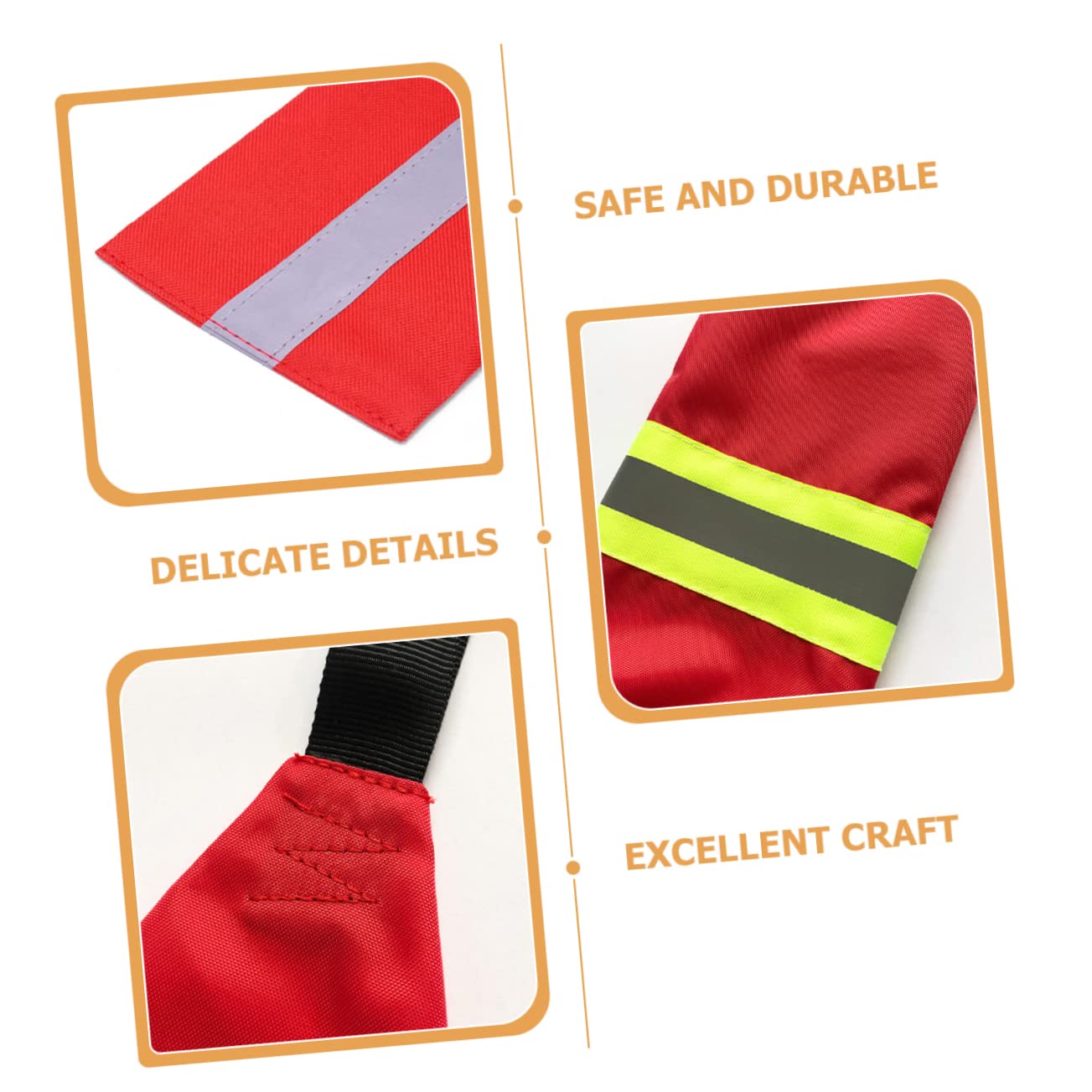 YARNOW Bandera De Seguridad En Kayak Accesorio De Canoa Banderas Accesorios Kayak Advertencia Kayak Reflectante Bandera De Advertencia De Canoa Accesorios para Canoas