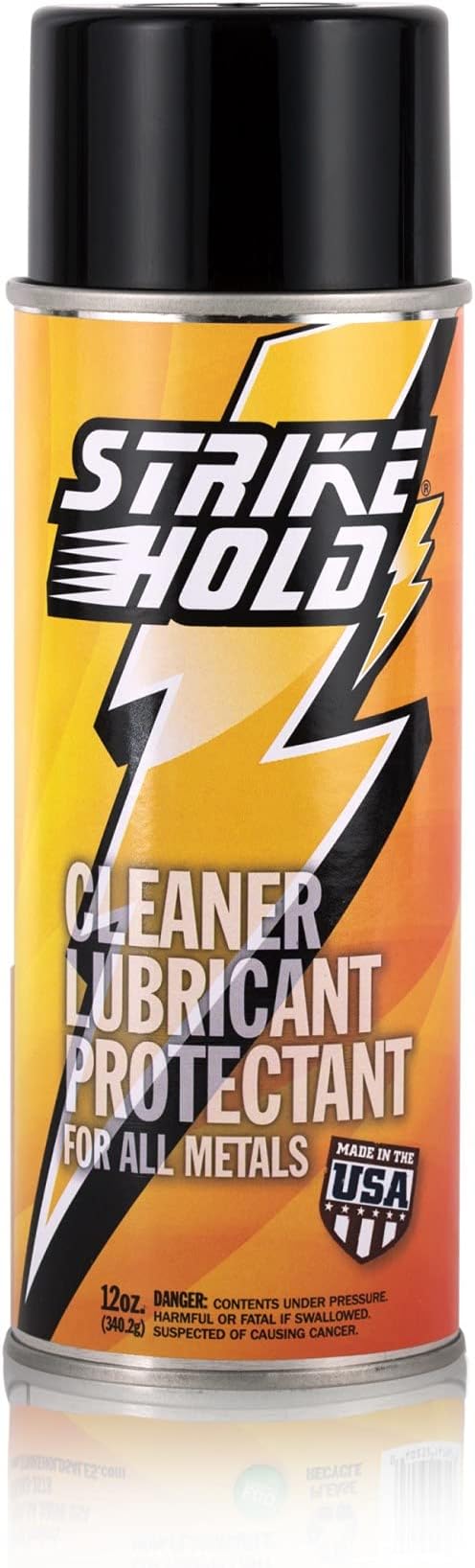 Strike Hold 12oz CLP Gun Oil - Gun Cleaning Solvent - CLP Gun Cleaner and Lubricant - Gun Lube Oil - Shooters Lube Gun Cleaner - Gun Cleaning Oil - Gun Cleaner Spray - Gun Solvent