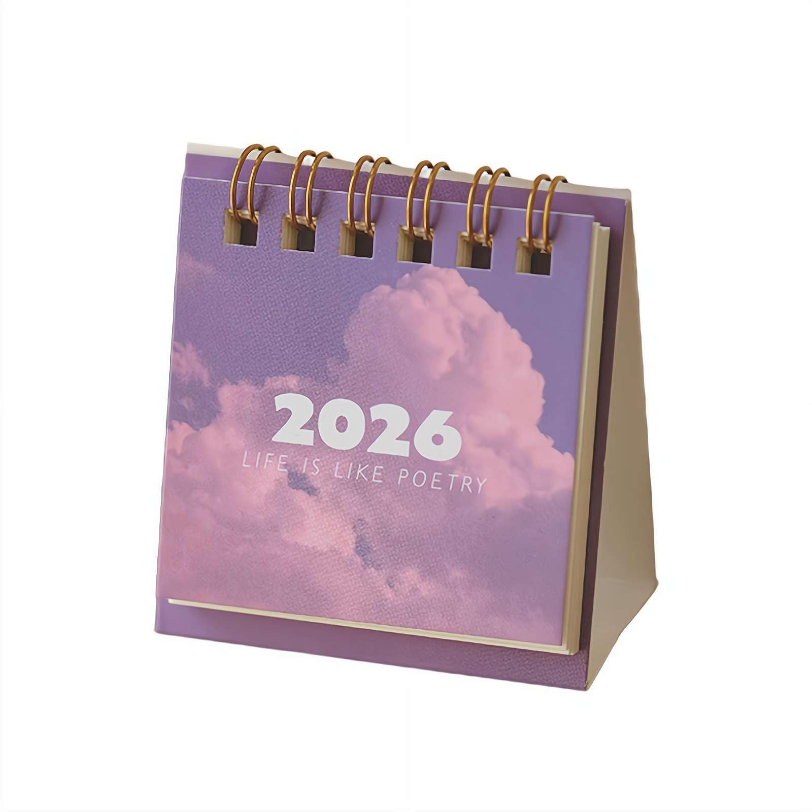 Small Desk Calendar 2026 - Standing 2026 Desk Calendar, Oct.2025 To Dec.2026, 8 - View #6